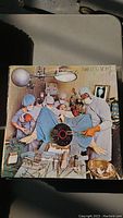 Front cover of The Doggystyle vinyl record album featuring doctors and surgical scene illustration.
