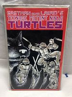 Front cover of Teenage Mutant Ninja Turtles #1 5th Print comic book showing title and artwork of turtles and rat character.