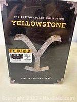 Box front showing Yellowstone logo and The Sutton Legacy Collection markings.