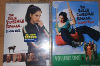 Two DVD sets of The Sarah Silverman Program, one for Season One and one for Season Two, shown side by side.