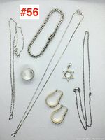 Overview of all seven items on white background