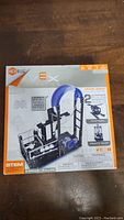 Photo showing HexBug VEX Robotics set box with ball launcher and 8 balls, for ages 8 and older