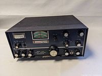Front view of Swan Cygnet Model 270B single sideband transceiver showing entire front panel and controls.
