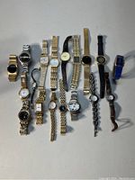 Overview of all watches in lot