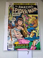 Front cover of Amazing Spider-Man #178 comic book showing Spider-Man and Green Goblin artwork and issue details.