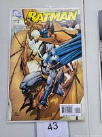 Front cover of Batman #656 comic book with Batman and bat-like figure artwork