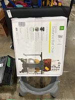 Original white packaging box showing Gaiam branding and chair image