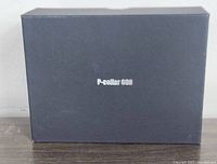 Black box labeled 'P-collar 680' showing original packaging for dog collar.