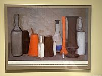 Full view of the framed art print showing the entire artwork and frame.