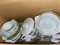 overview of multiple Spring Blossom pattern pieces in a cardboard box