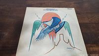 Front cover of Eagles On The Border vinyl album showing eagle artwork and album title