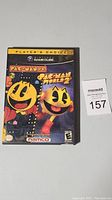 Front cover of Nintendo GameCube Player's Choice game case featuring Pac-Man Vs. and Pac-Man World 2.