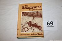 Front cover of 'The Brandywine' book showing title, author, and illustrator with dust jacket artwork.