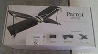 Top of the box showing the Parrot Swing drone image with vertical takeoff and landing and dual flight mode text.