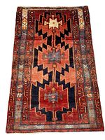 Full view of rug laid flat on white background