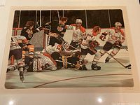 Full view of print showing entire artwork and white border