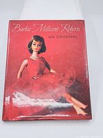 Front cover of the Barbie book showing Barbie doll image and book title.