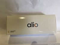 White box with ALIO branding and scent name Vanilla Bean Cupcake