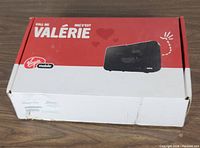Box for Virgin Mobile Call Me Valerie modem with branding and image of device