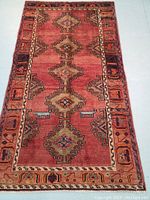 Full top-down view of the rug showing overall pattern and borders