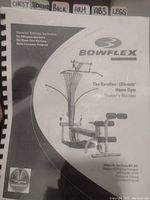 Cover of Bowflex Ultimate Home Gym Owner’s Manual, spiral bound