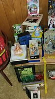Overview of Wizard of Oz themed items on shelf