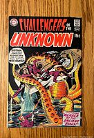 Front cover of the comic book showing the title, issue number, price, and cover illustration.