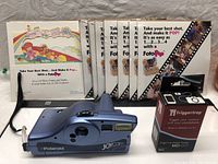 Polaroid Joycam camera, 10 Foto Pop packs with instructions, Triggertrap camera trigger