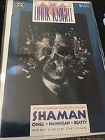 Front cover of Batman Dark Knight comic book featuring a skull and title text