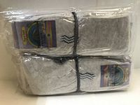 Photo of a pack of 12 pairs of men's Sprint Exclusive socks, packaged in clear plastic wrap. Labels show the Sprint Exclusive brand name and logo.