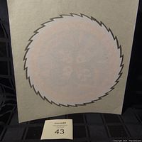 Eight Kiss Rock and Roll Over T-shirt transfers on paper backing.