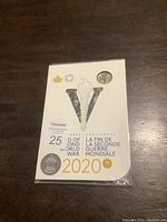 Front sealed view of the 2020 Canada WWII 6 coin set with commemorative packaging