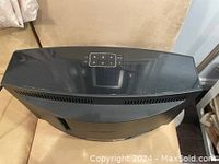 Top view showing touch control panel on Bose SoundTouch 30 wireless music system.