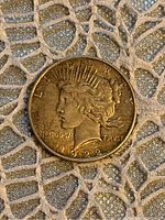 Obverse side showing Liberty head, inscriptions 'LIBERTY', 'IN GOD WE TRVST' and year 1922