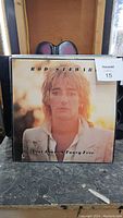 Rod Stewart Foot Loose & Fancy Free vinyl record album cover photo showing condition and title