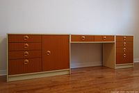 Front view of all three assembled modules