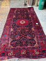 Full view of rug laid flat