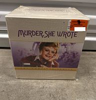 Front view of the boxed complete series set showing box art with Angela Lansbury's image and title.
