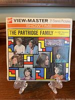 Front of the original View-Master box showing The Partridge Family images and branding