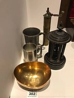 All five items displayed together on white surface