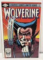 Front cover of Wolverine #1 comic book, showing the vibrant and detailed illustration of Wolverine with claws extended.
