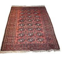 Full view of rug laid flat on white background