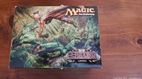 Closed view of original Magic The Gathering Beatdown box with fantasy artwork on lid.