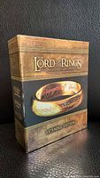 Front view of the Lord of the Rings Extended Edition box set showing the One Ring image and main title
