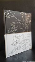 Front side of the hardcover guide showing black and white cover with gold and silver line art of legendary Pokemon.