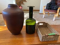 All three items side by side on a wooden table
