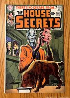 Front cover of House of Secrets #87 comic showing the main illustrated scene and title.