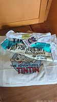 Tintin Afghanistan Bamiyan T-shirt with graphic design and tags included