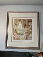 Framed print showing the full artwork and frame.