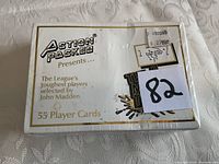 Image of sealed box front showing Action Packed brand, All Madden Team text and labels.